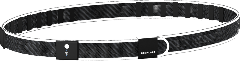 VitalFlow Belt. Displaid wearable chest belt
